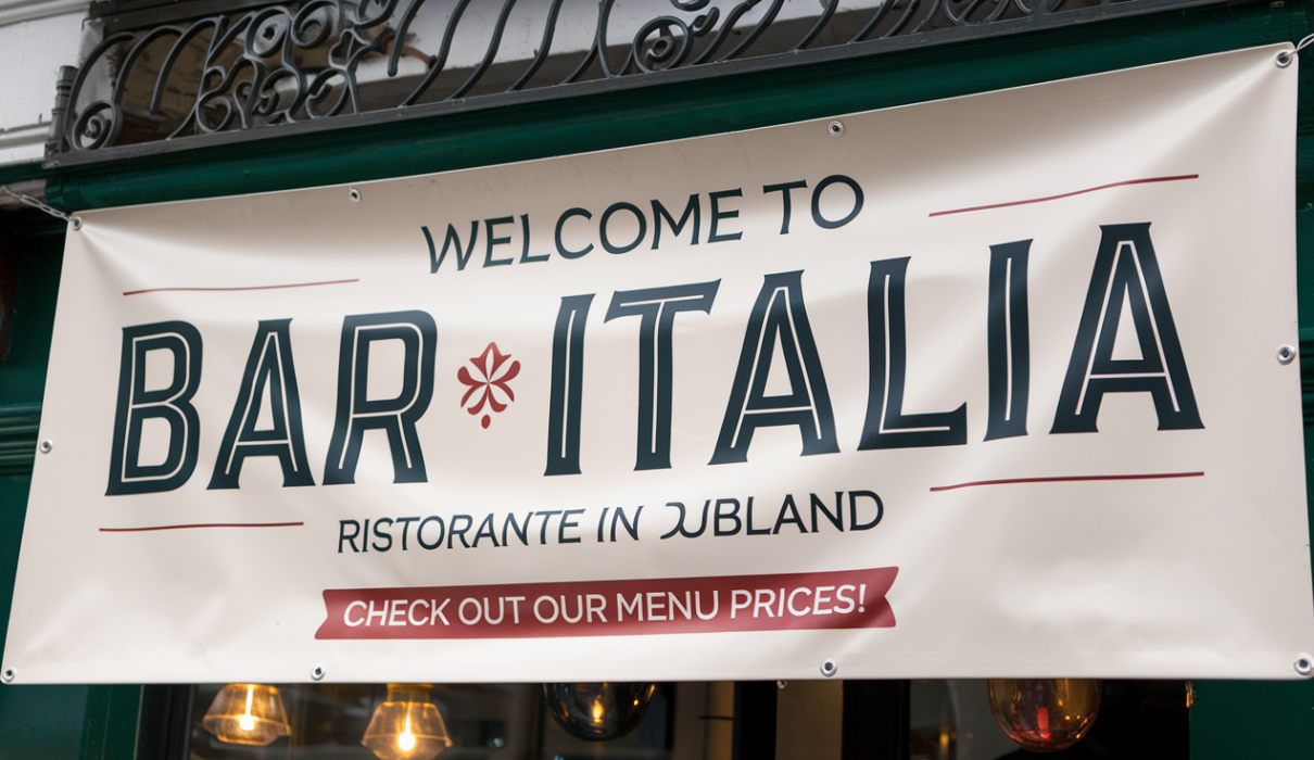 Bar Italia Ristorante (Dublin, Ireland) Menu Prices