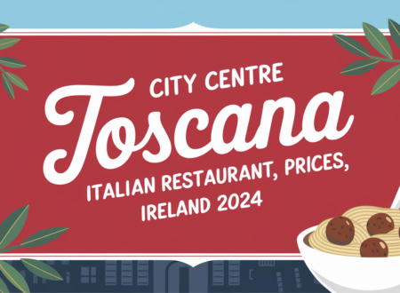 Toscana City Centre Italian Restaurant Menu Prices