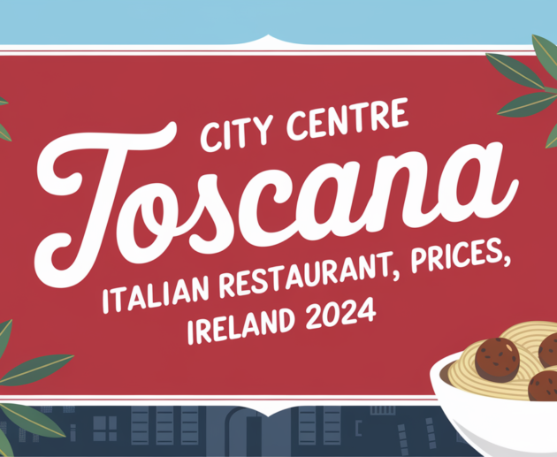 Toscana City Centre Italian Restaurant Menu Prices